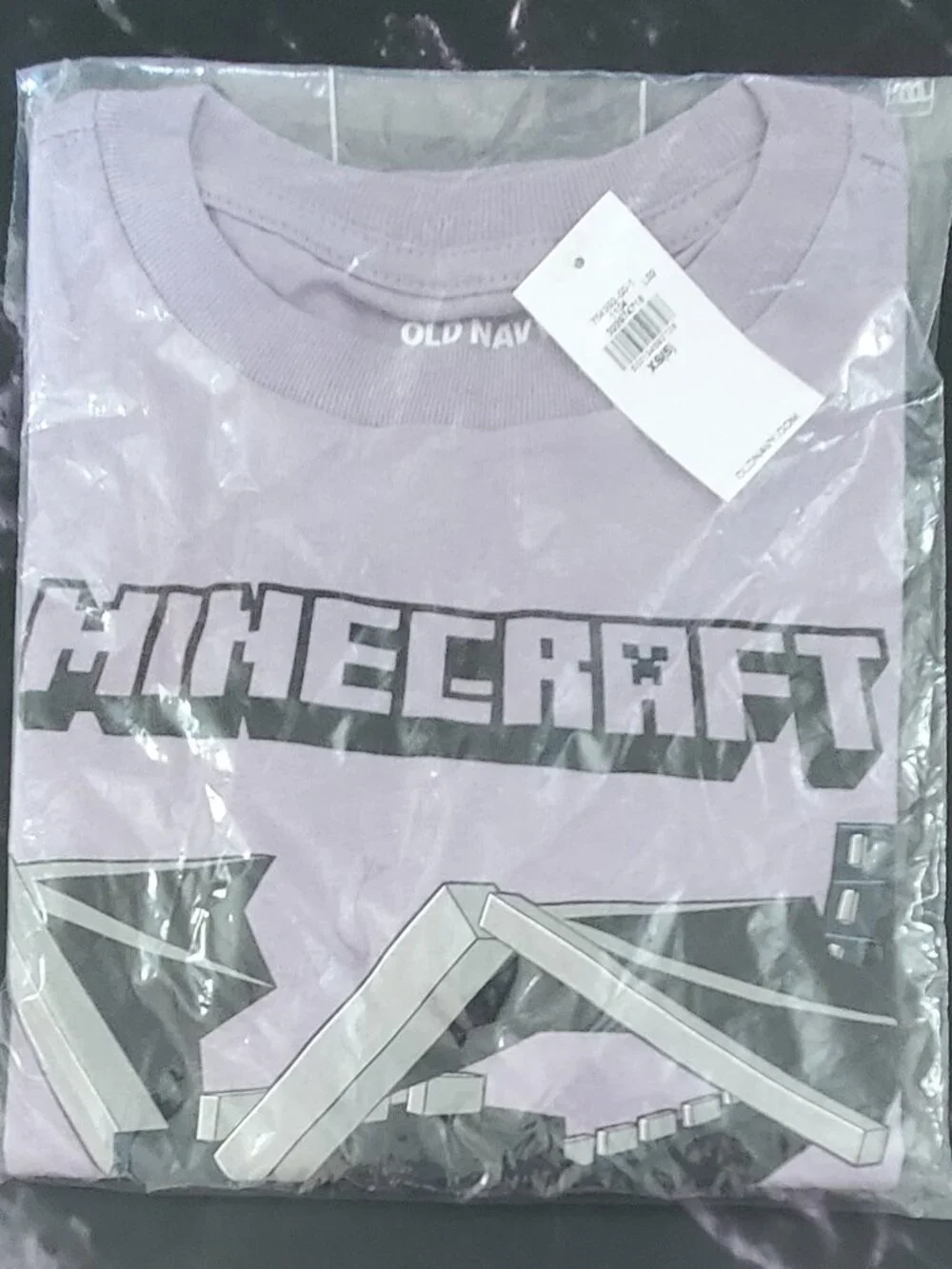 Minecraft™ Gender-Neutral Graphic T-Shirt for Kids by Old Navy Size XS (5/6) NWT